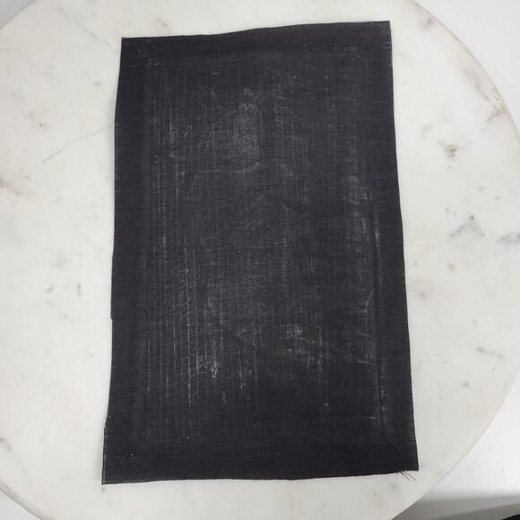 Vintage Banana Leaf Elephant and Rhino Painting Unframed Safari Wall Art - Picture 6 of 11